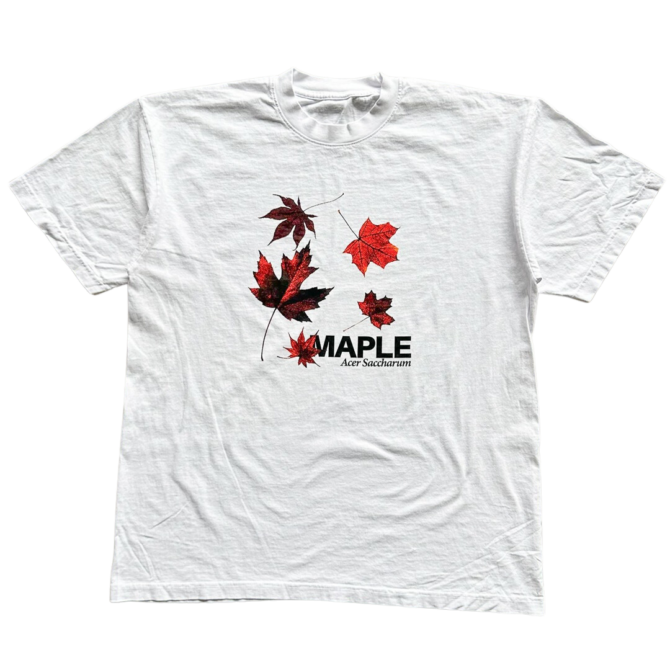 T-shirt Feuilles d'Érable