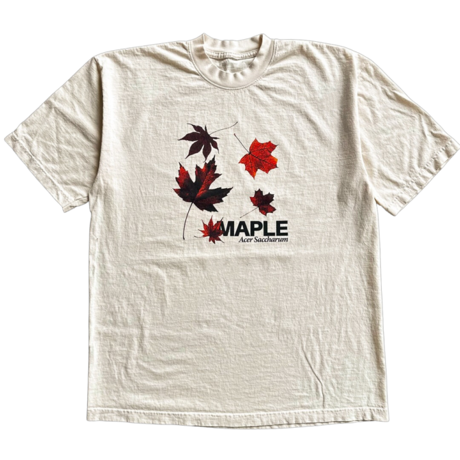 T-shirt Feuilles d'Érable