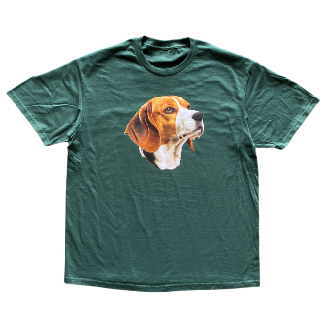 T-shirt Visage de Beagle