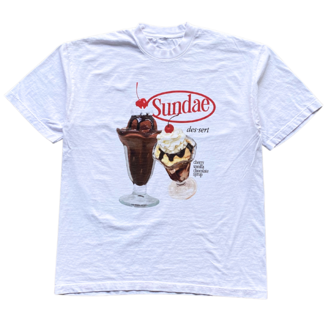 T-shirt Sundae