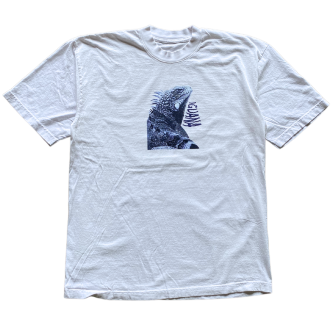 T-shirt Iguane Bleu