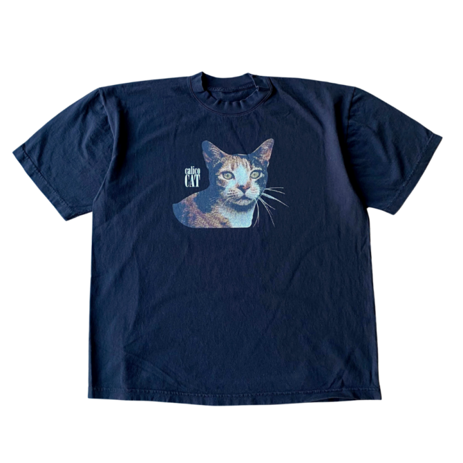 T-shirt Regard de Chat Calico