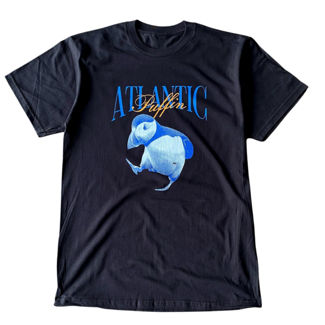 T-shirt Macareux de l'Atlantique en Mouvement