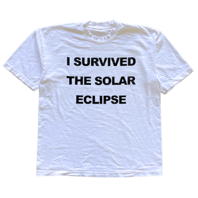 T-shirt Éclipse Solaire