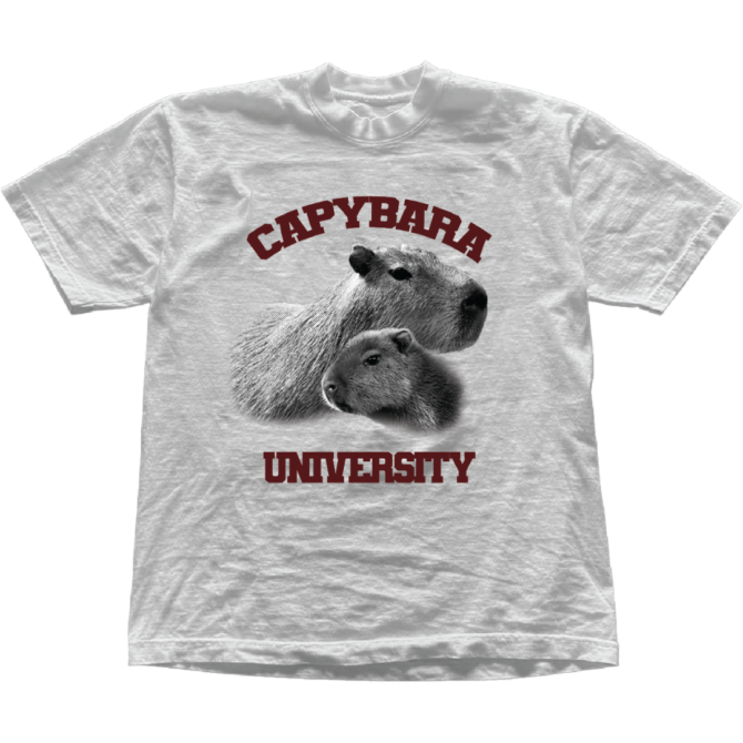 T-shirt Capybara University