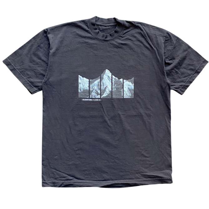 T-shirt Dissected Mountain