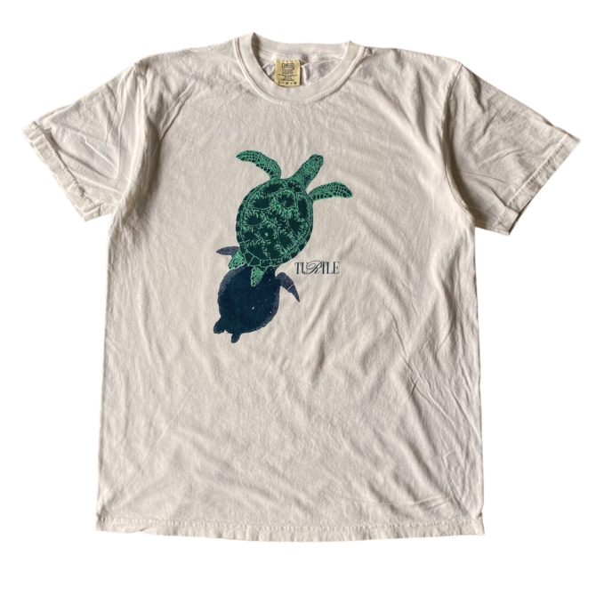 T-shirt Tortue Bleue