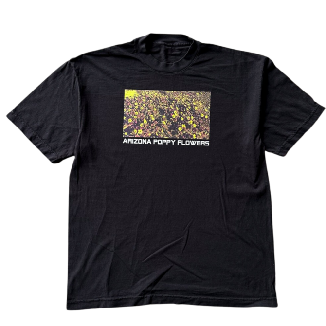 T-shirt Fleurs de Pavot d'Arizona