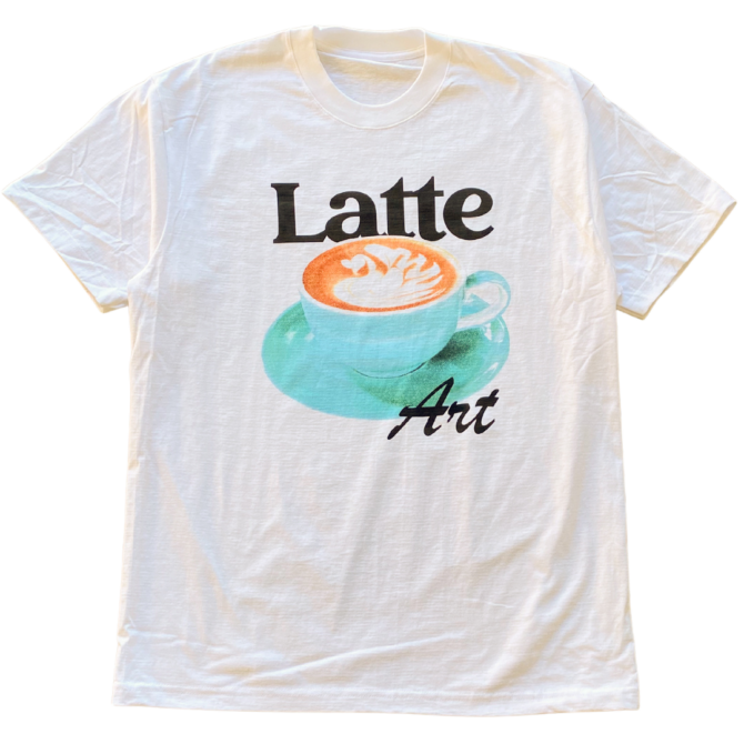 T-Shirt Latte Art