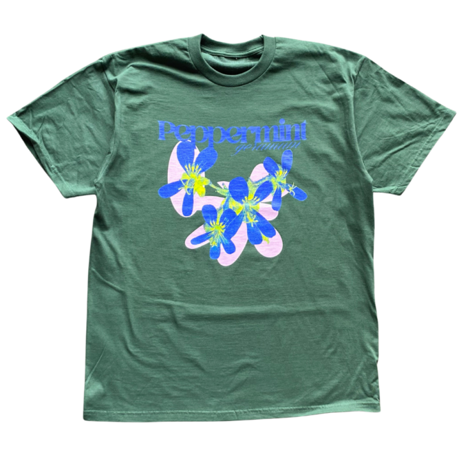 T-shirt Géranium Menthe Poivrée