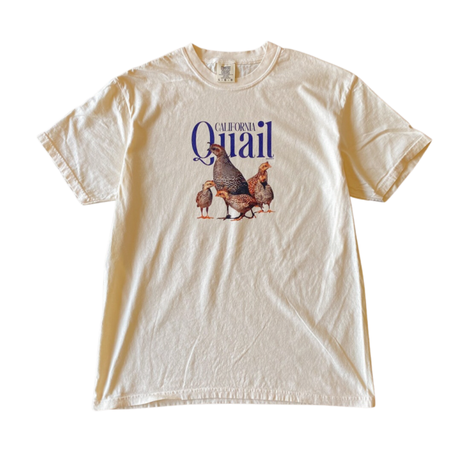 T-Shirt California Quail