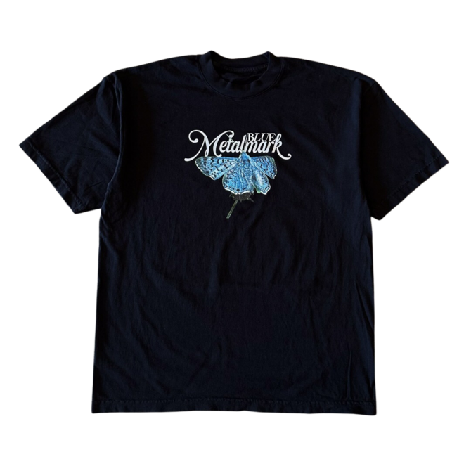 T-shirt Papillon Blue Metalmark