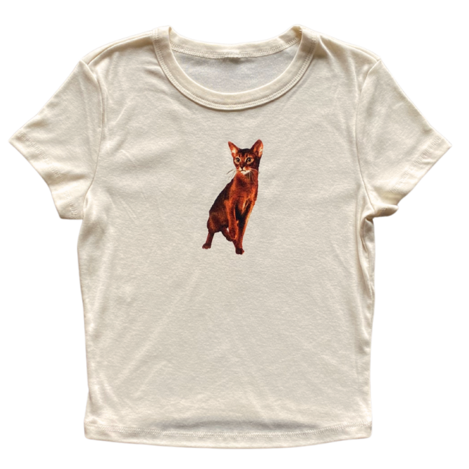 T-Shirt Abyssinian Cat