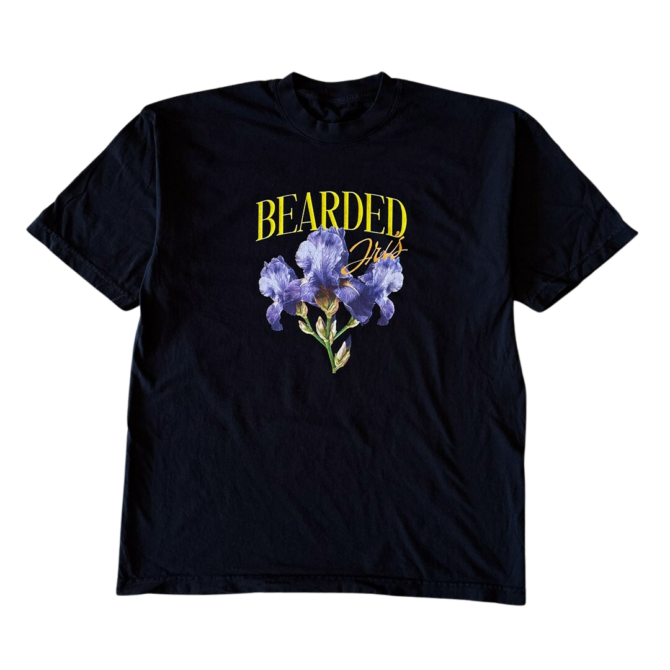 T-shirt Iris Barbu