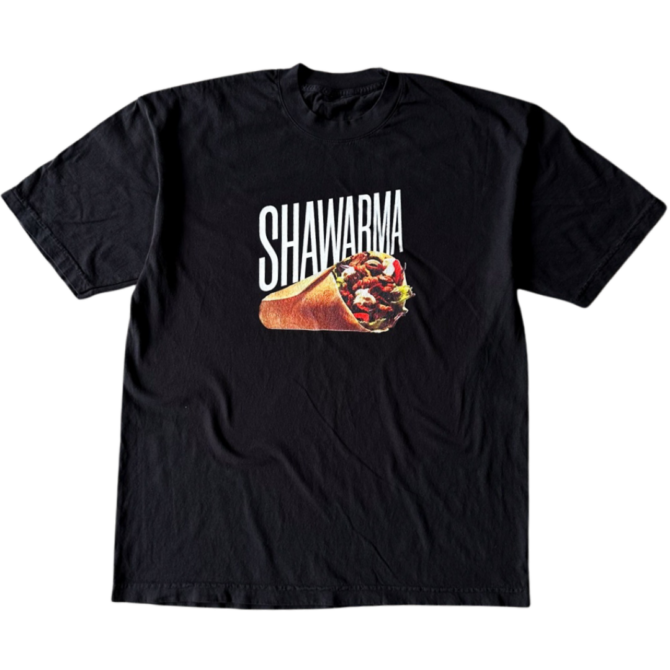 T-Shirt 3D Shawarma Wrap