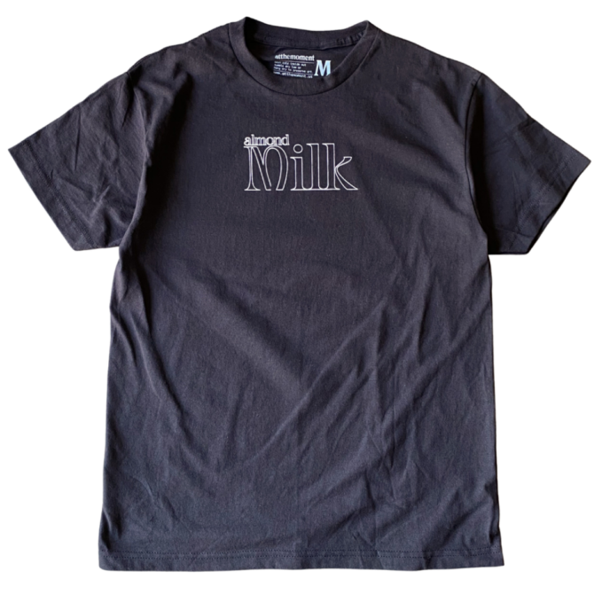 T-Shirt Almond Milk Outline