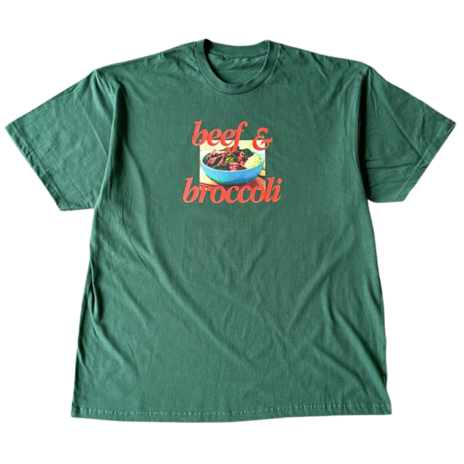 T-Shirt Beef and Broccoli