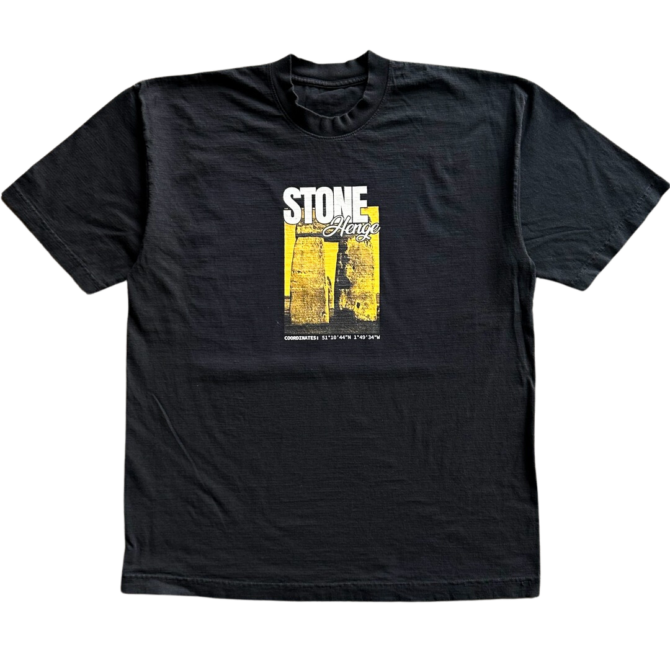 T-shirt Yellow Stonehenge