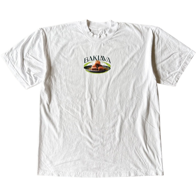 T-shirt Baklava sur Assiette