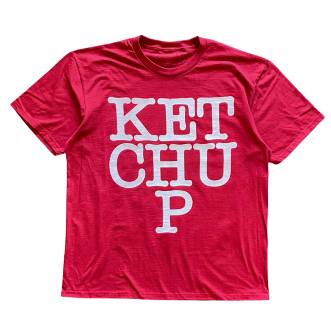 T-shirt Ketchup Text