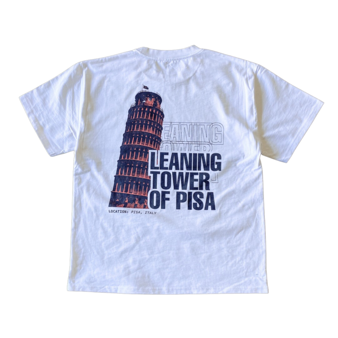 T-Shirt Leaning Tower of Pisa