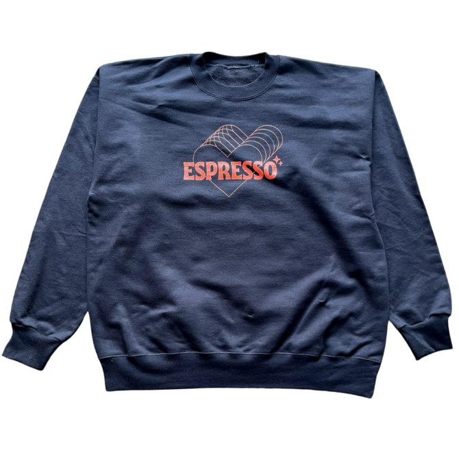 T-Shirt I Love Espresso Crewneck