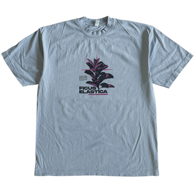 T-shirt Ficus Élastique Rose