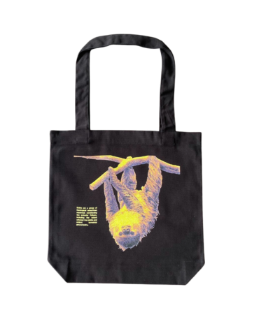 Sac ToteBag paresseux à l’envers