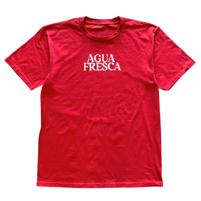 T-Shirt Agua Fresca Text