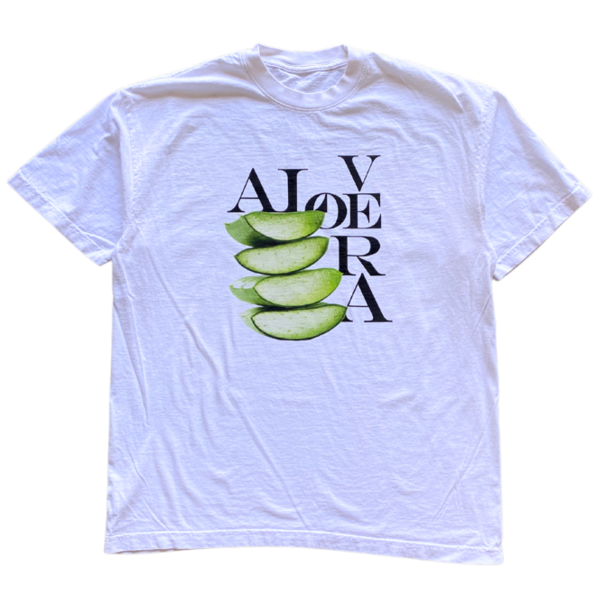 T-shirt Feuilles d'Aloe Vera