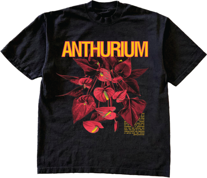 T-shirt Anthurium