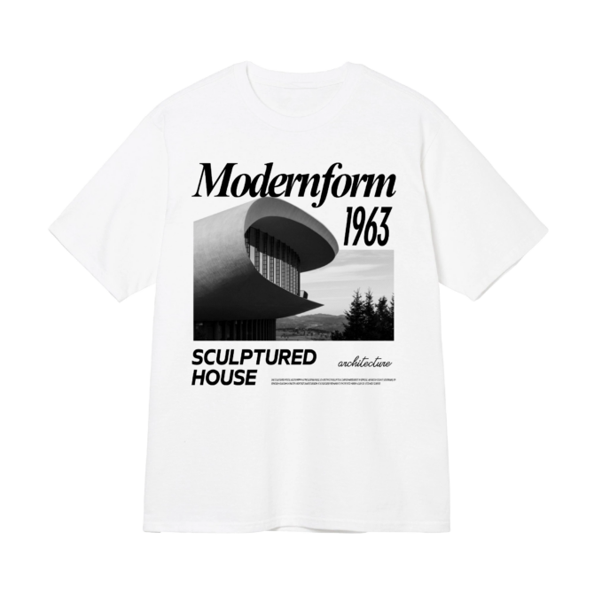 T-Shirt Sculptured House