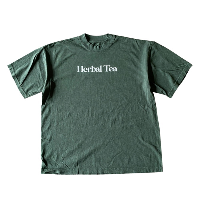 T-Shirt Herbal Tea Text