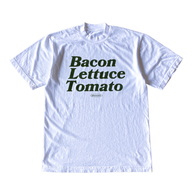 T-Shirt  BLT Text