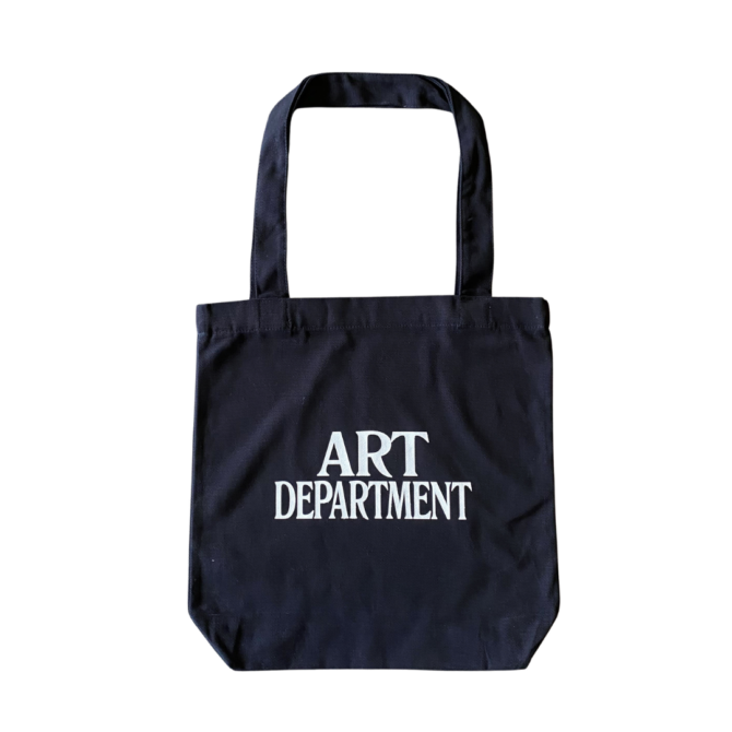 Sac ToteBag avec texte du département des arts