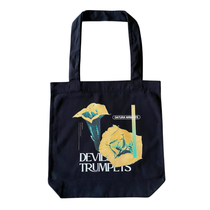 Les Trompettes du Diable v1 Tote bag