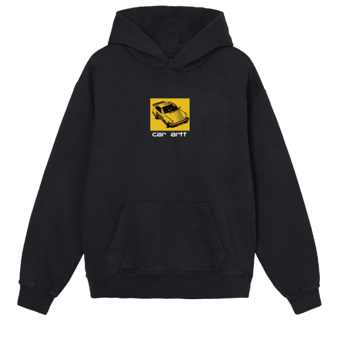 Hoodie Car artt Yellow Box