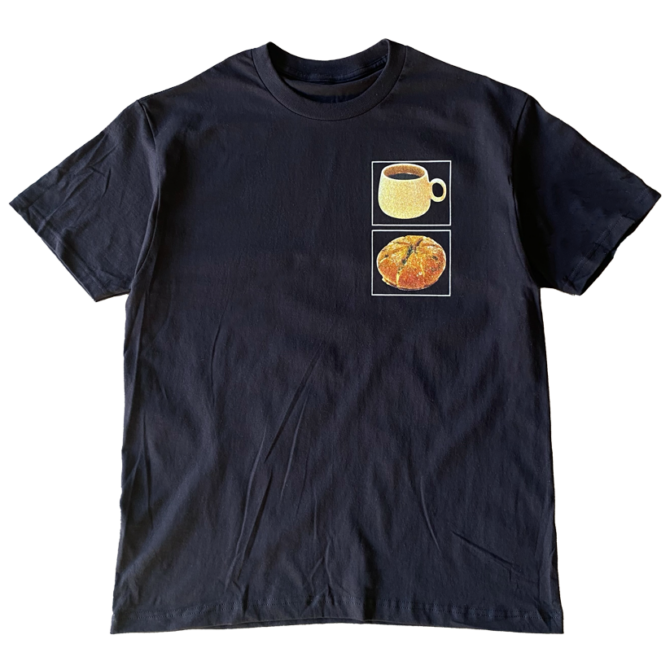 T-Shirt Coffee & Garlic Bread