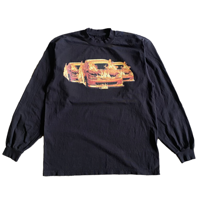 T-Shirt Burning EK9 L/S